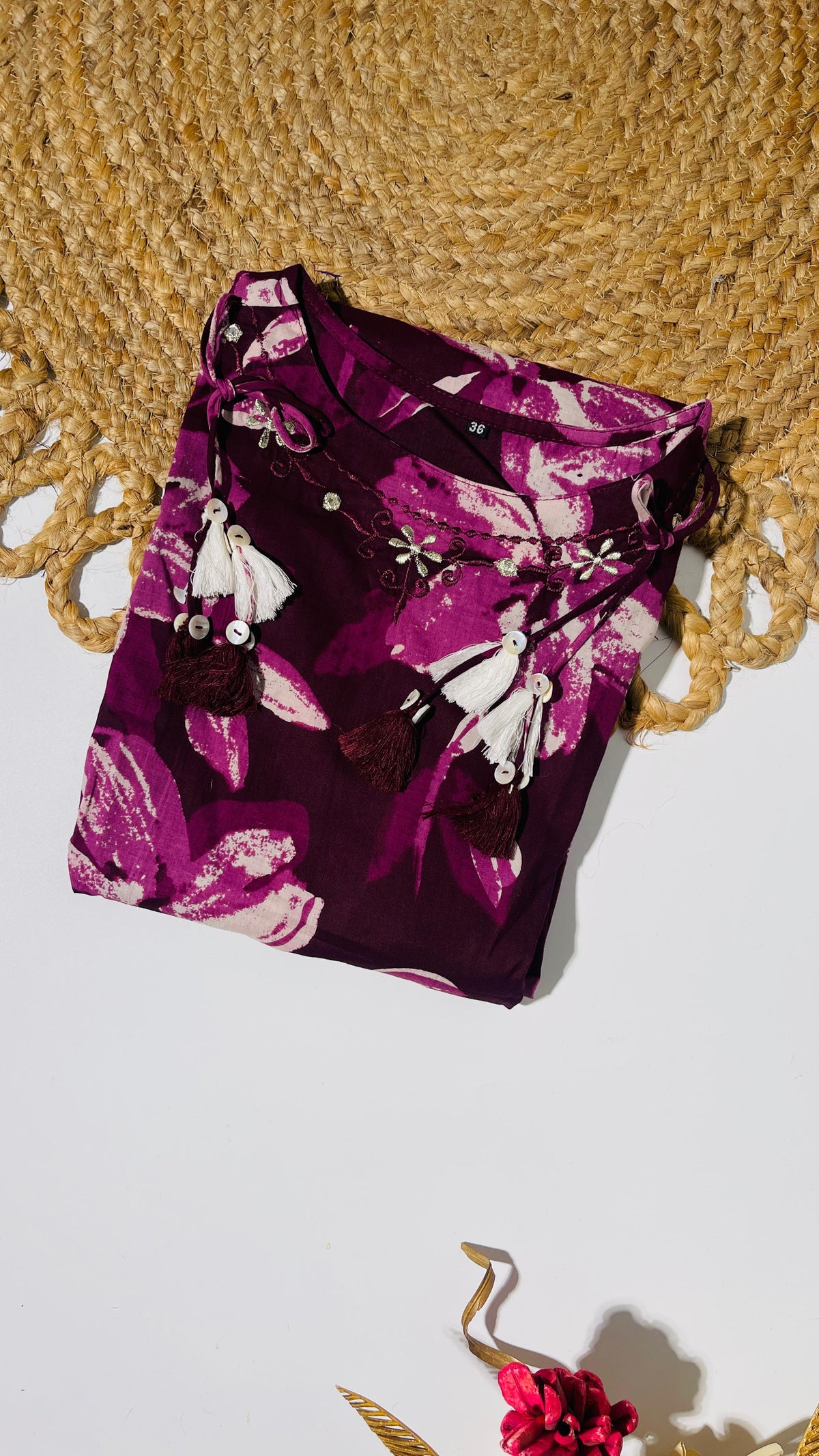 GRAPE WINE CHARM TOP (SU 401)