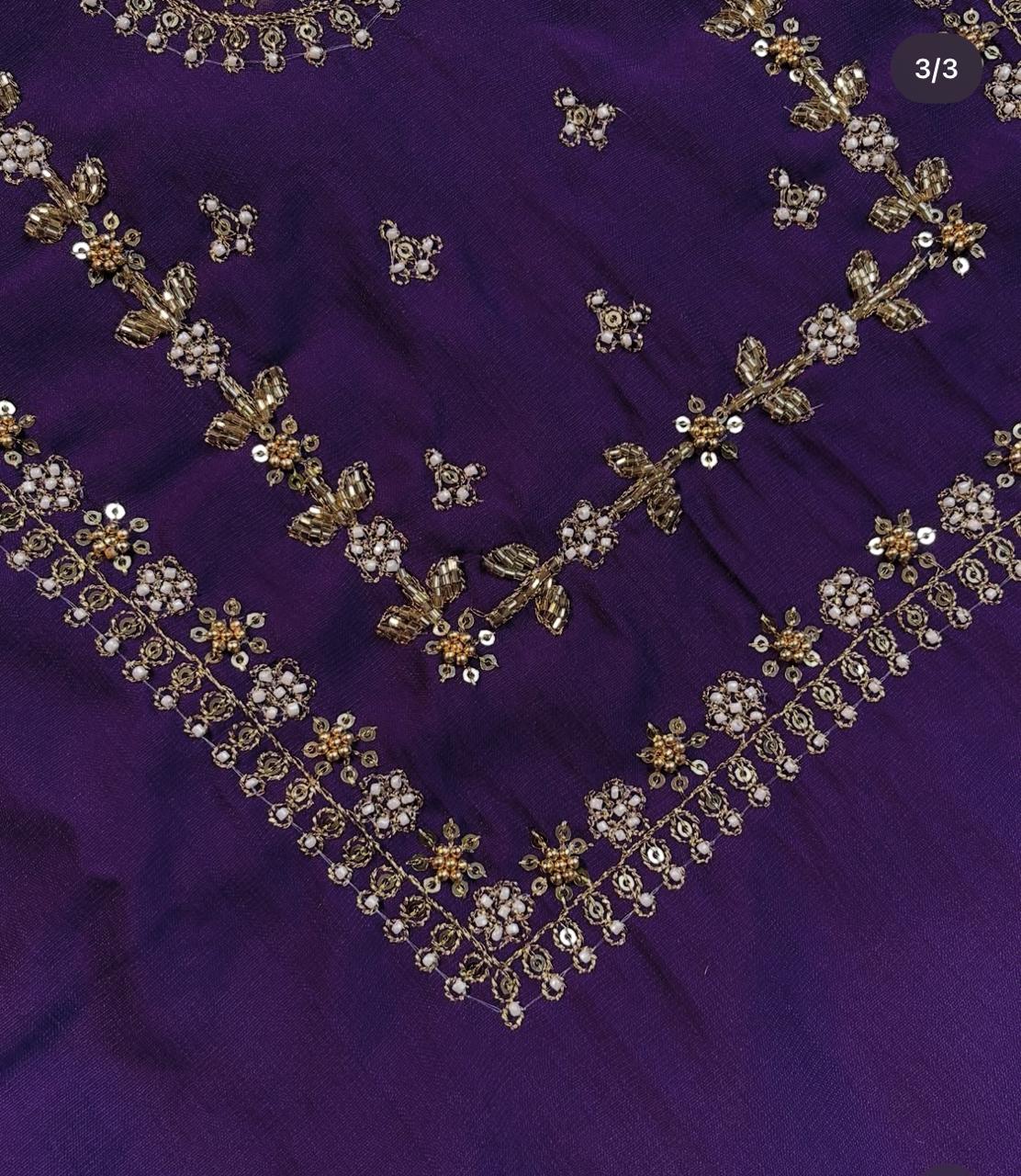 ZEHNAB EMBROIDERY PREMIUM SALWAR SUIT (SU 328)