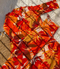 REDDISH ORANGE CO ORD SET (SU 316)