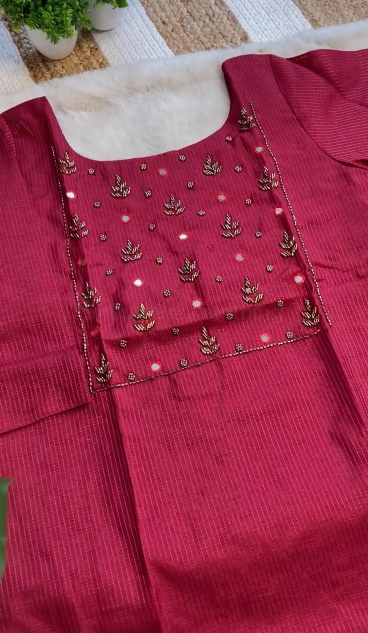 HEAVY HARD WORKED KURTA (SU 47)