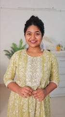 JAIPUR LIGHT GREEN FROCK TOP (SU 181)