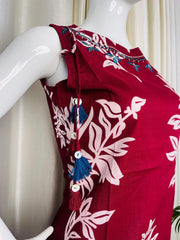 BURGUNDY CHARM TOP (SU 432)