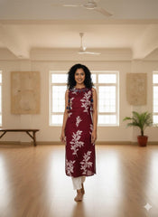 BURGUNDY CHARM TOP (SU 432)