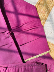 DARK PURPLE  SALWAR SET WITH SEQUENCE WORK (SU 622)