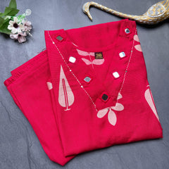 ROSE  PETAL MIRROR CO ORD SET (SU 659)