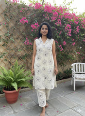 SNOW PETAL CO ORD SET (SU 667)