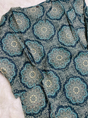 PEACOCK MEDALLION SHORT KURTHI (SU 687)