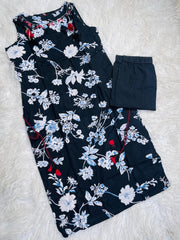 BLACK CHARM CO ORD SET (SU 700)