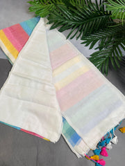 RAINBOW BREEZE MUL COTTON SAREE (SU 715)