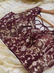 Brown blouse (ready made)