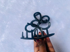 MANDARA HAIR CLAW CILP BLACK ( SJ 75 ) ( 1 count )