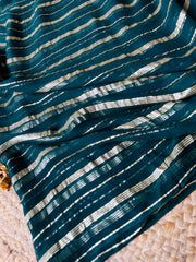 GREEN MALAR SAREE ( SU 508 )