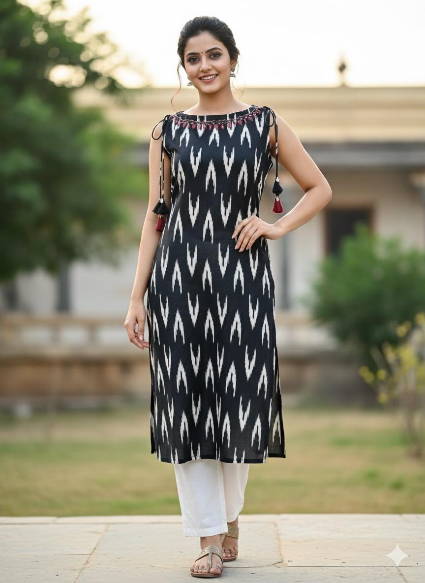 BLACK FLAME CHARM TOP (SU 438)