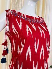 RED FLAME CHARM TOP (SU 402)