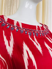 RED FLAME CHARM TOP (SU 402)