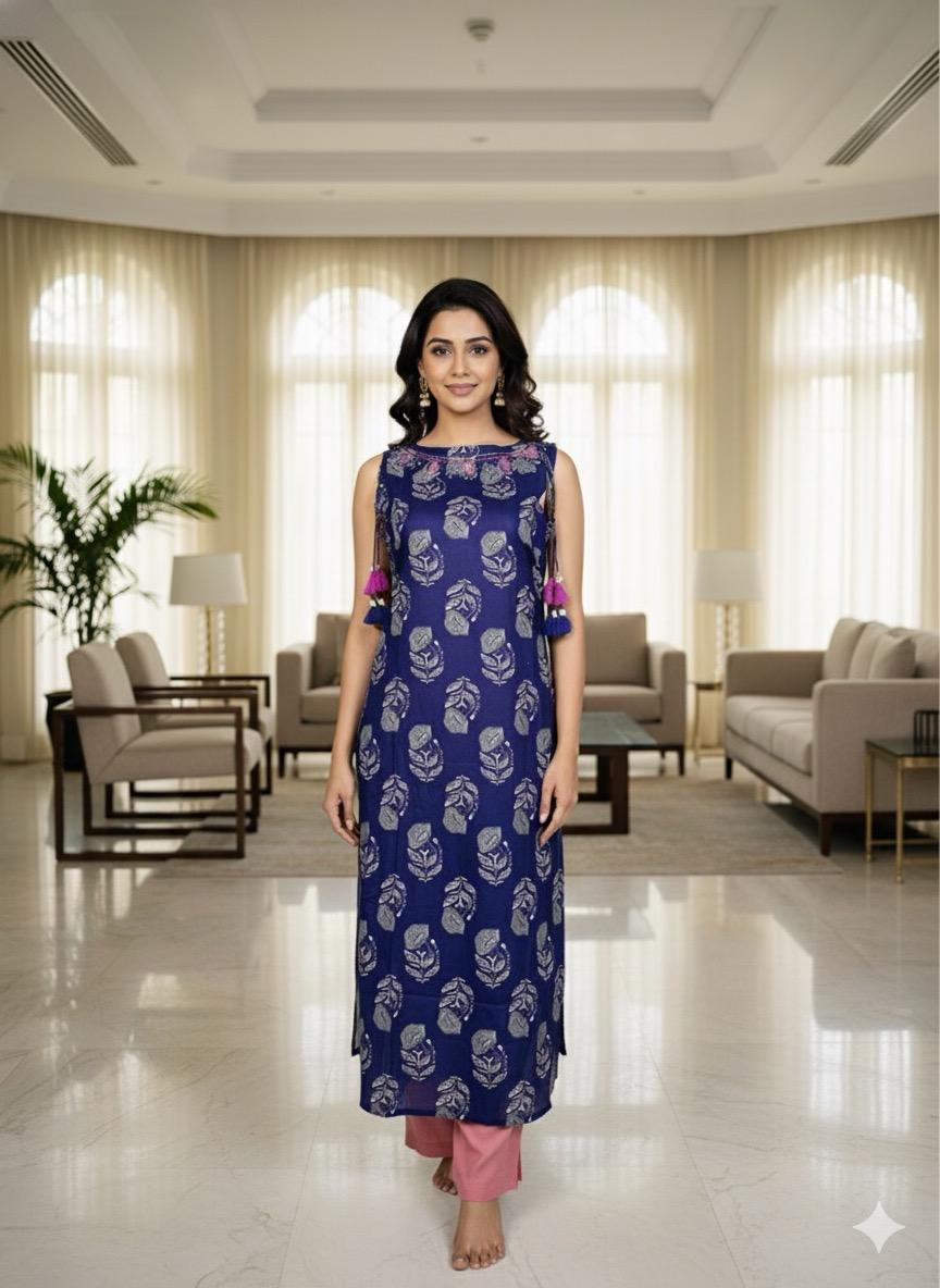 INDIGO CHARM TOP (SU 437)