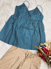 INDIGO COMFORT STRAP TOP (SU 677)