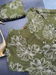 EVERGREEN BLOSSOM CO ORD SET (SU 658)