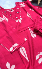 ROSE  PETAL MIRROR CO ORD SET (SU 659)