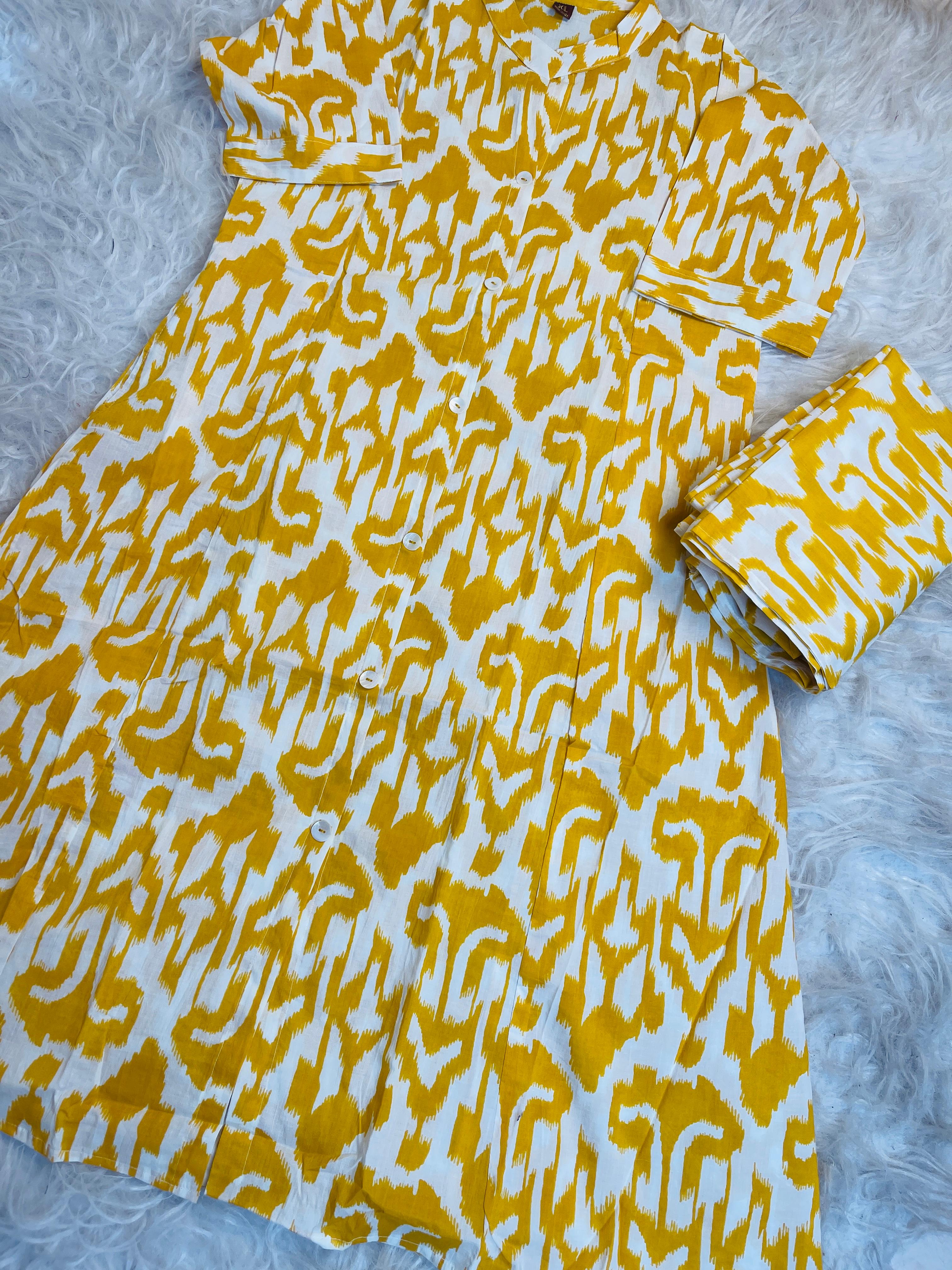 Marigold Cotton Co- Ord Set