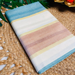 AAROHI🌸✨MULTICOLOURED COTTON SAREE(SU 784)