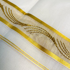 GOLDEN✨THREAD WAVE DOUBLE MUNDU (SU 791)