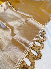 MUKUNDHA✨GOLDISH TISSUE SILK SAREE (SU 773)