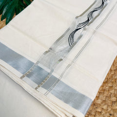 BLACK THREAD WAVE DOUBLE MUNDU ( SU 792)