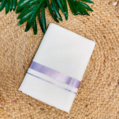 LAVENDER 💜KASAVU DOUBLE MUNDU (SU 793)